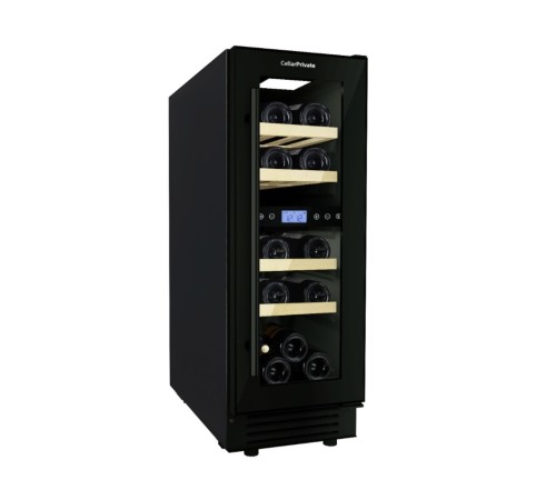 Винный шкаф двухзонный встраиваемый Cellar Private CP017-2TB