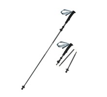 Треккинговая палка Naturehike CNK2450DS013 AL Chang feng Pro 103-120см 5-секций серый, 6975641883708