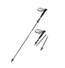 Треккинговая палка Naturehike CNK2450DS013 AL Chang feng Pro 103-120см 5-секций серый, 6975641883708