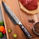 Нож шеф-повара из дамасской стали Keemake 8 Inch Chef Knife, синий