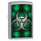 Зажигалка ZIPPO Classic с покрытием Street Chrome™, латунь/сталь, серебристая, матовая, 36x12x56 мм