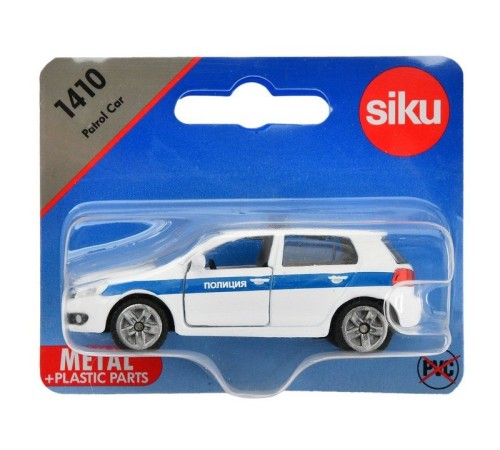 Легковой автомобиль Siku 1410RUS Полиция, белый