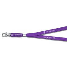 Шнурок на шею VICTORINOX, с карабином, фиолетовый, полиэстер / цинковый сплав