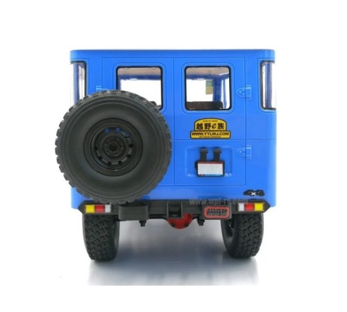 Радиоуправляемая машина WPL японский внедорожник FJ40 (голубая) 4WD 2.4G 1/16 KIT