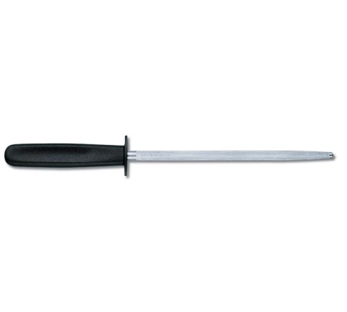 Мусат VICTORINOX, 20 см, круглое сечение, чёрная рукоять