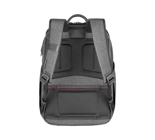 Рюкзак VICTORINOX Architecture Urban2 City Backpack 14'', серый, полиэстер / кожа, 30x19x42 см, 17 л