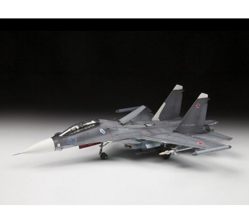 Сборная модель ZVEZDA Российский истребитель Су-30СМ, 1/72