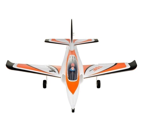 Радиоуправляемый самолет Top RC Jet Star Pro оранжевый 800мм импеллер 64мм 2.4G 4-ch LiPo RTF
