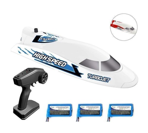 Радиоуправляемый скоростной катер Flytec V008 с водомётом 2.4G RTR