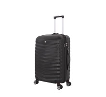 Чемодан WENGER FRIBOURG, чёрный, АБС-пластик, 45x27x66 см, 64 л