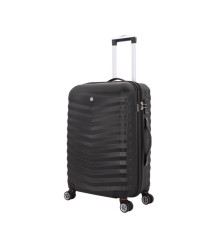 Чемодан WENGER FRIBOURG, чёрный, АБС-пластик, 45x27x66 см, 64 л