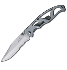 Нож Gerber Paraframe Pckt Folding 1 DP SE, серрейторное лезвие, блистер, (1013968), 22-48443