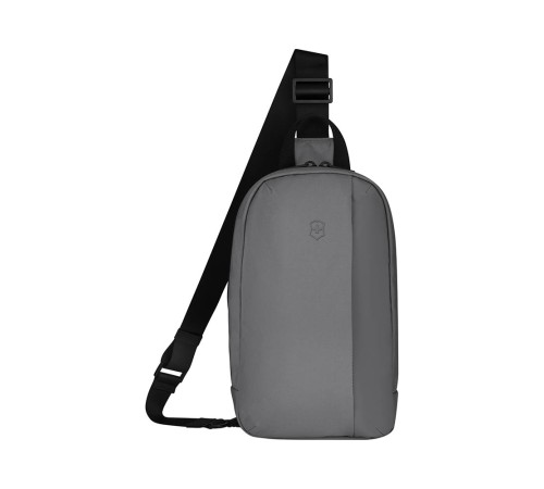 Рюкзак с одним плечевым ремнём VICTORINOX Travel Essentials, серый, полиэстер, 18x8x30 см