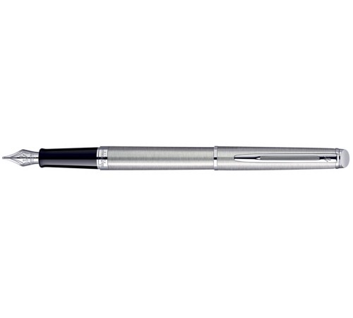 Перьевая ручка Waterman Hemisphere Essential Stainless Steel CT. Перо из нержавеющей стали