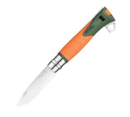 Нож Opinel №12 Explore, оранжевый, блистер, 002143