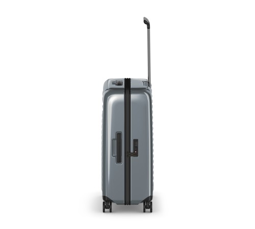 Чемодан VICTORINOX Airox, серебристый, 100% поликарбонат Makrolon, 46x29x69 см, 74 л