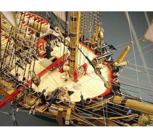 Сборная картонная модель Shipyard фрегат HMS Enterprize (№69), 1/96