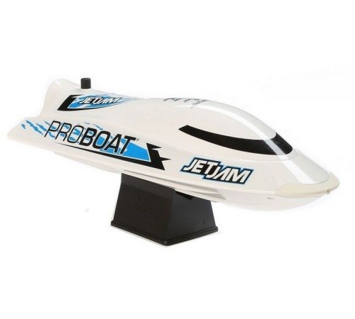Радиоуправляемый катер ProBoat Jet Jam 12 Pool Racer (белый) RTR