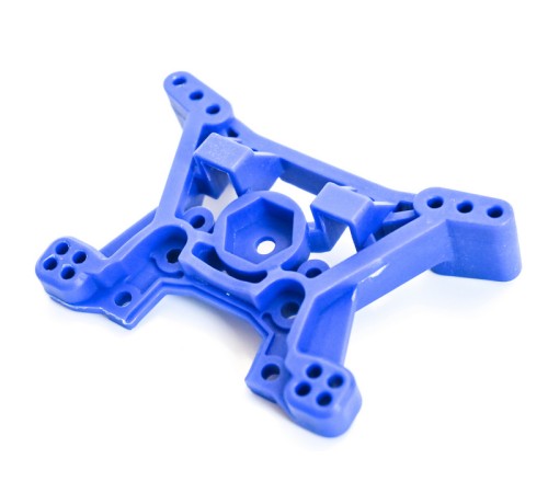 Стойка крепления передних амортизаторов  для Remo Hobby MMAX, EX3 1/10, тюнинг, синяя