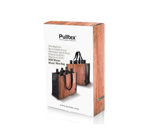 Сумка на 6 бутылок Pulltex Wood Wine Bag