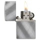 Зажигалка ZIPPO Classic с покрытием Brushed Chrome, латунь/сталь, серебристая, матовая, 38x13x57 мм