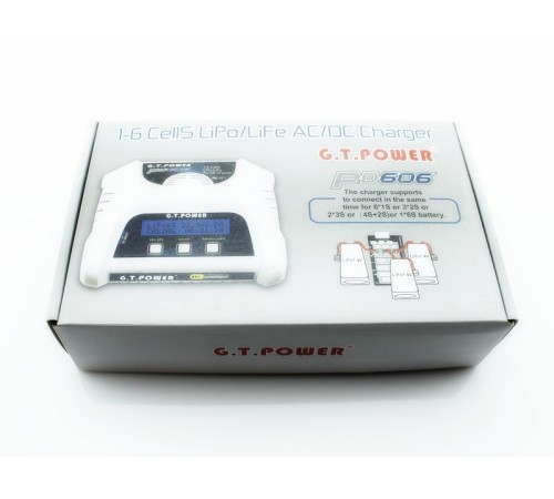 Универсальное зарядное устройство G.T.Power PD606