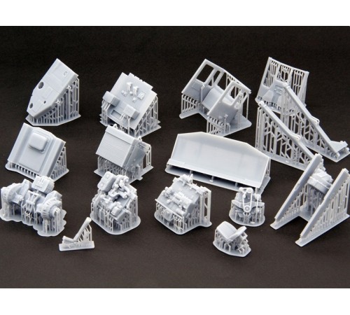 Сборная модель Red Iron Models Бульдозер 