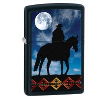Зажигалка ZIPPO Classic с покрытием Black Matte, латунь/сталь, чёрная, матовая, 36x12x56 мм