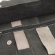 Сумка KLONDIKE Native, натуральная кожа в черном цвете, 44 х 10 х 33 см