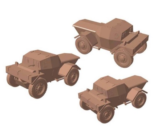 Сборная модель ZVEZDA Британский бронеавтомобиль 
