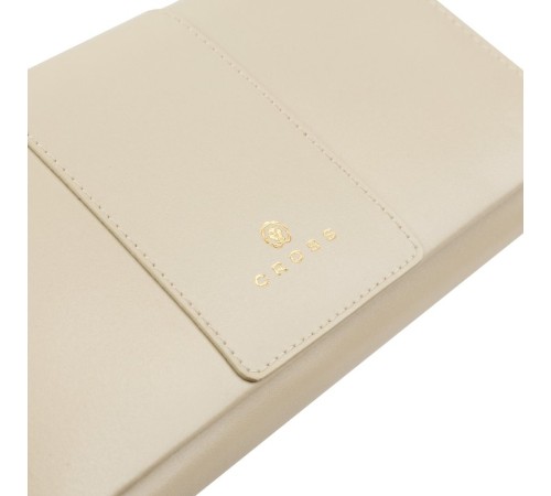 Кошелёк Cross Kelly Wall Ivory, кожа наппа, гладкая, цвет 
