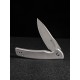 Складной нож SENCUT Tynan 10Cr15CoMoV Steel Gray Stonewashed Handle Stainless Gray