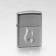 Зажигалка ZIPPO Armor™ с покрытием Black Ice®, латунь/сталь, чёрная, глянцевая, 38x13x57 мм
