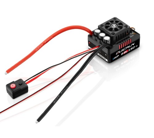 Бесколлекторный бессенсорный регулятор Hobbywing QuicRun-WP-8BL150-G2 (150A-1080A, 1/8)