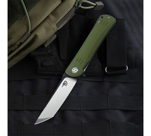 Нож Bestech Kendo сталь D2, рукоять G10 зеленая