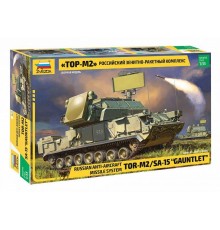 Сборная модель ZVEZDA Российский зенитно-ракетный комплекс ТОР M2, 1/35