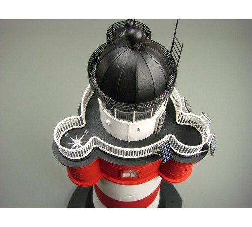Сборная картонная модель Shipyard маяк Roter Sand Lighthouse (№46), 1/87