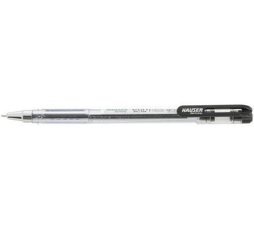 Шариковая ручка Hauser EON, пластик, цвет черный