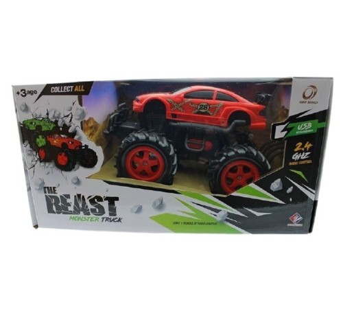 Р/У внедорожник Monstre Truck Marsedes-Benz в ассортименте 1/16 + свет + звук