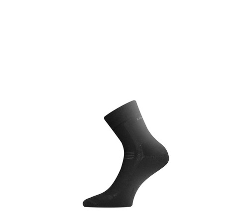 Носки Lasting AFE 900 cotton+polyamide, черный, размер S , AFE900S