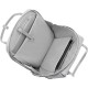 Сумка-рюкзак VICTORINOX Victoria Harmony 15,6'', серебристая, нейлон/кожа/микрозамша, 28x13x41 см