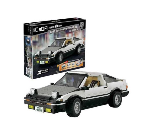 Конструктор CADA Toyota Corolla AE86 (1234 детали)
