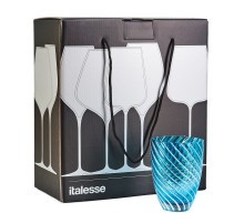 Стаканы сервировочные Italesse Vertigo Tumbler Blue 2 шт.