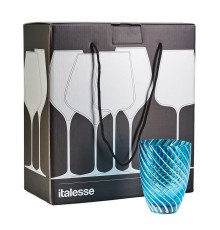 Стаканы сервировочные Italesse Vertigo Tumbler Blue 2 шт
