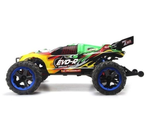 Радиоуправляемая трагги Remo Hobby EVO-R TWINS MOTOR (зеленая) 4WD 2.4G 1/8 RTR