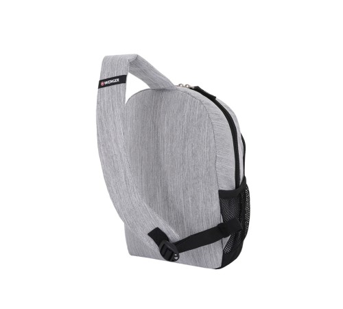 Рюкзак WENGER с одним плечевым ремнем 13'', ткань Grey Heather, 24x14x34,3 см, 12 л