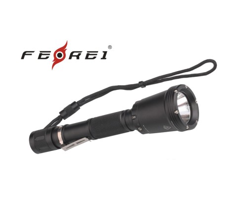 Фонарь для дайвинга Ferei W158 набор, серебряный, W158S