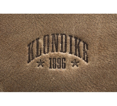 Сумка KLONDIKE «Bill», натуральная кожа в коричневом цвете, 40 х 32 х 7 см