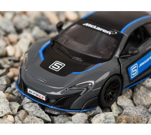 Машина Kinsmart 1:36 McLaren 675LT, инерция (1/12шт.) б/к