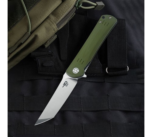Нож Bestech Kendo сталь D2, рукоять G10 зеленая
